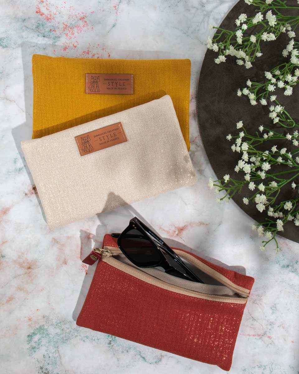 Emmanuel création - Brillentasje Scintillant Ecru