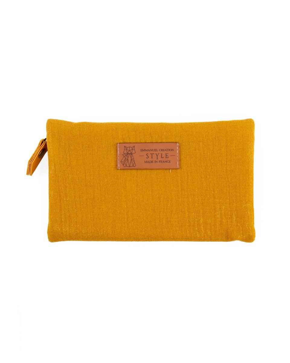 Emmanuel création - Brillentasje Scintillant Mosterd