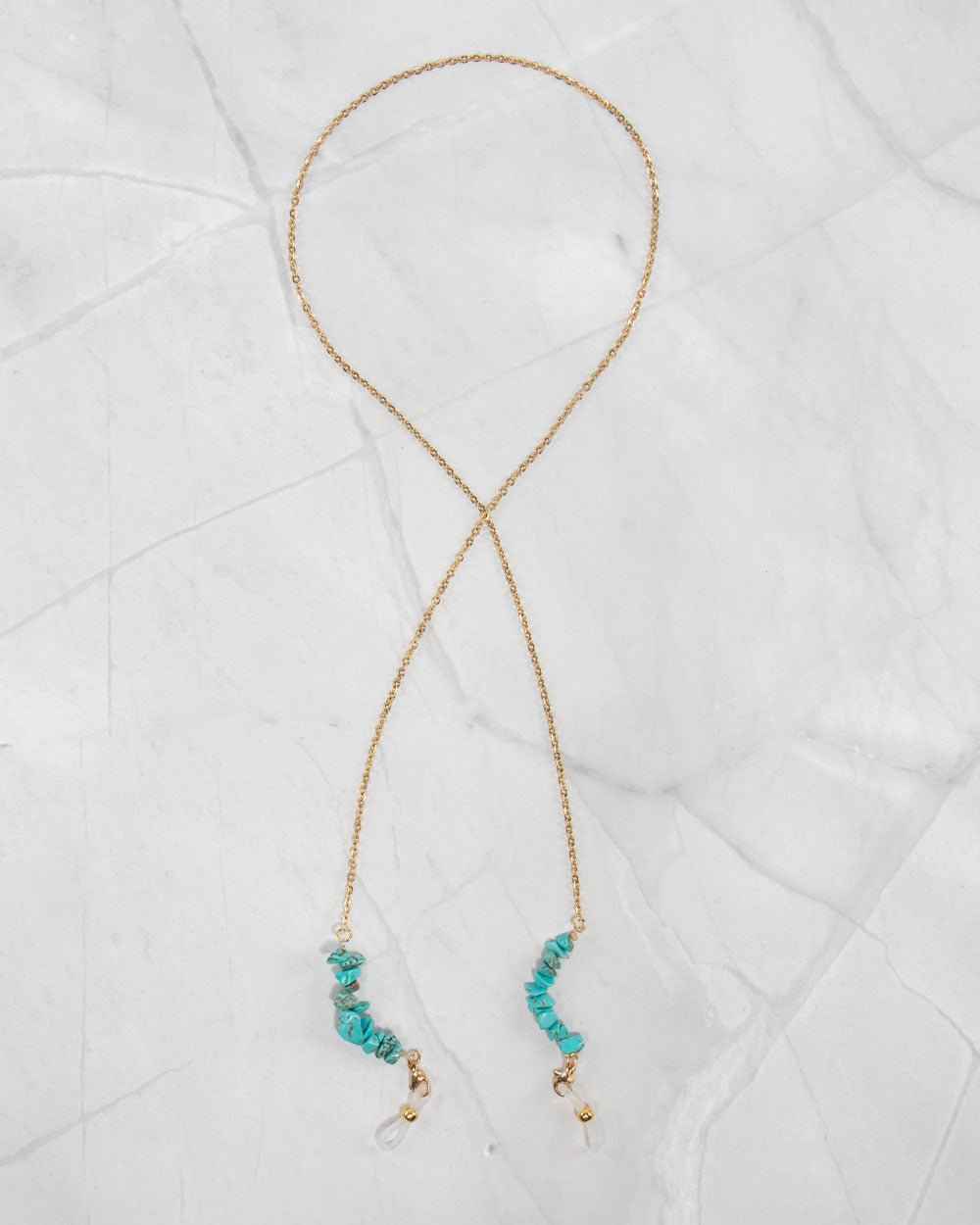 OT Brillenkoord Yara Turquoise