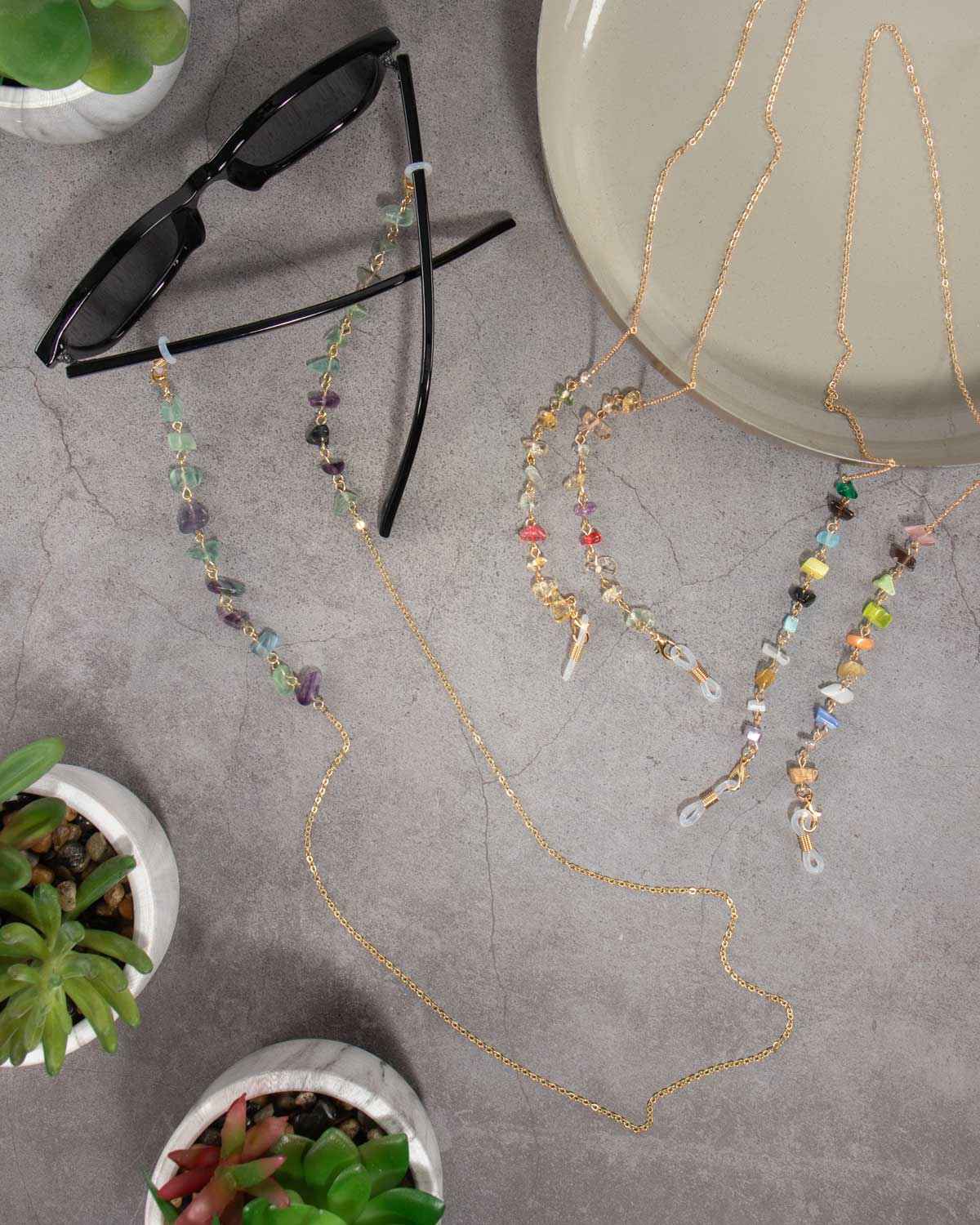 OT Brillenkoord Zyra Mix Pastel