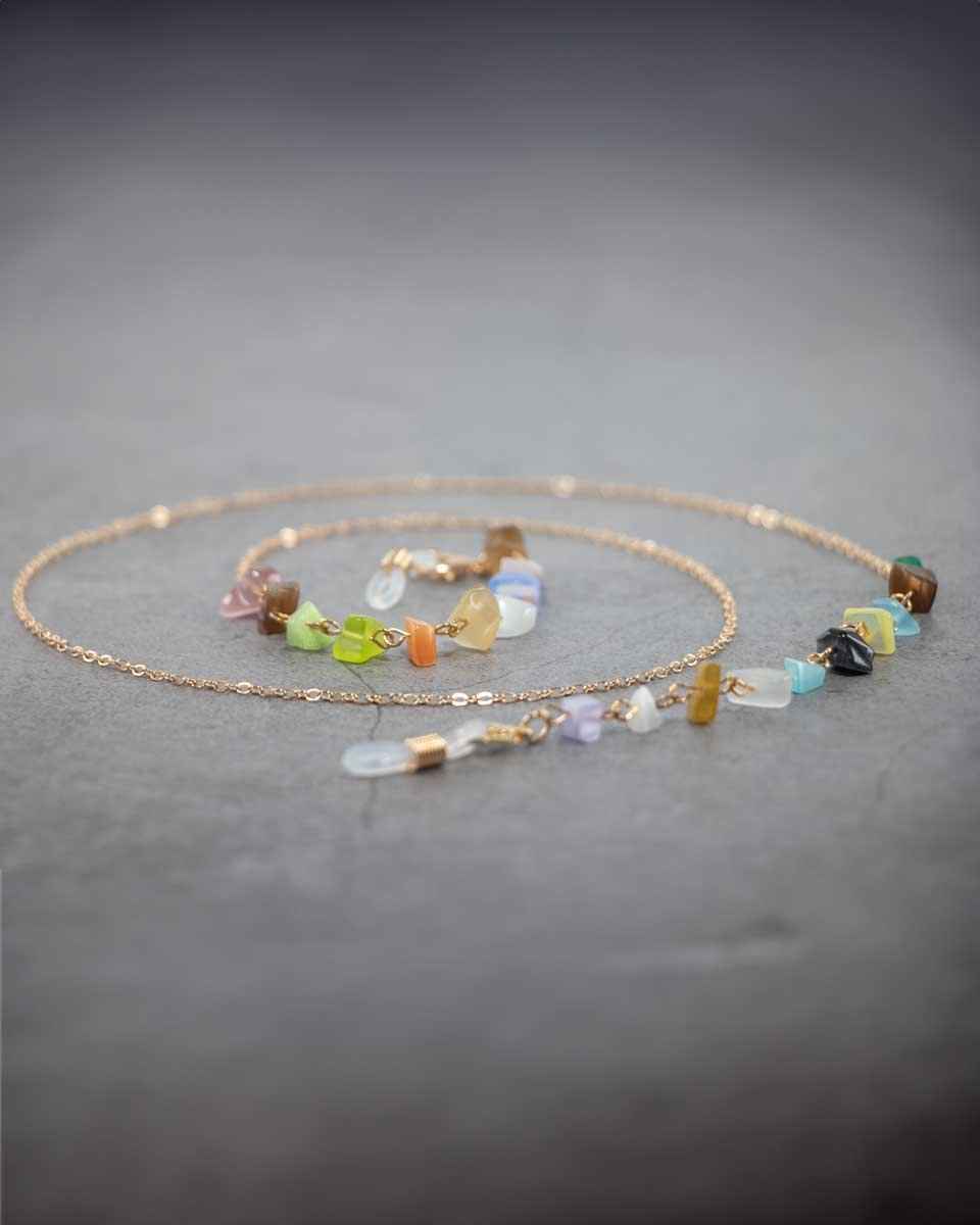 OT Brillenkoord Zyra Mix Regenboog