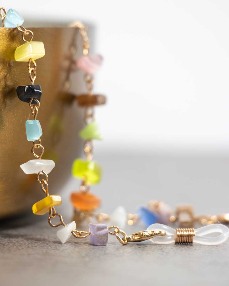 OT Brillenkoord Zyra Mix Regenboog