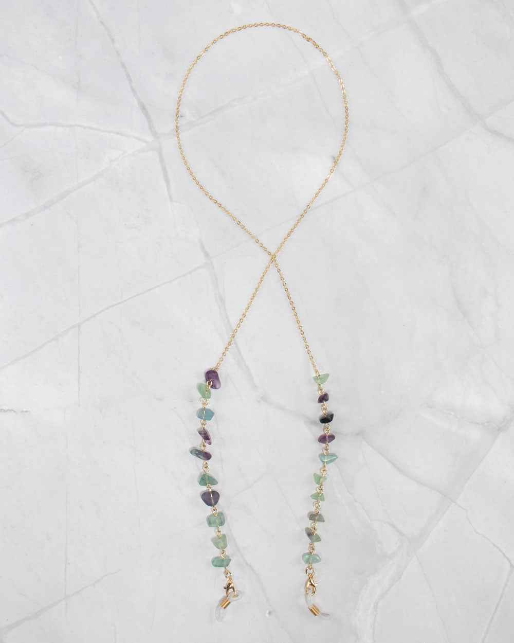 OT Brillenkoord Zyra Paars/Turquois