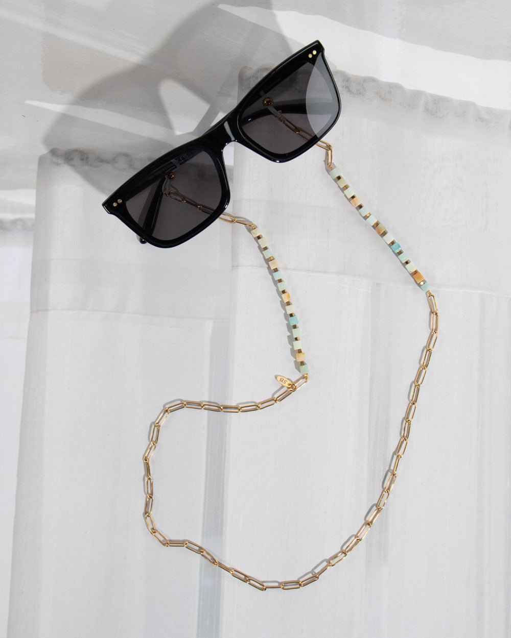 Season Blend ♥ Brillenkoord Amazonite Edelsteen