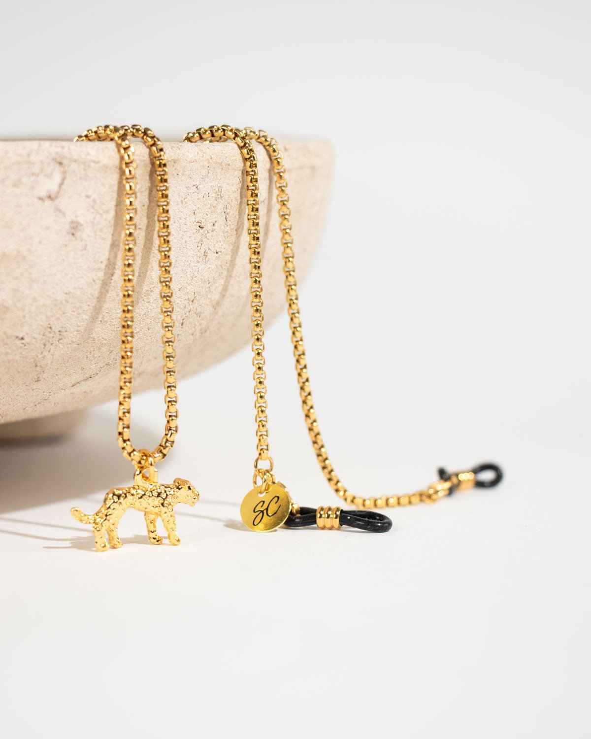 SUNNY CORDS ★ 18K Goud Vergulde Jaguar Style