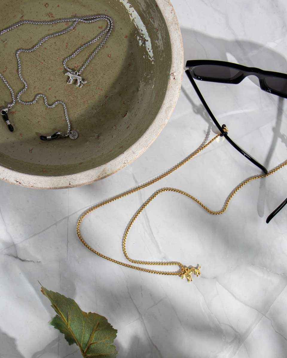 SUNNY CORDS ★ 18K Goud Vergulde Jaguar Style