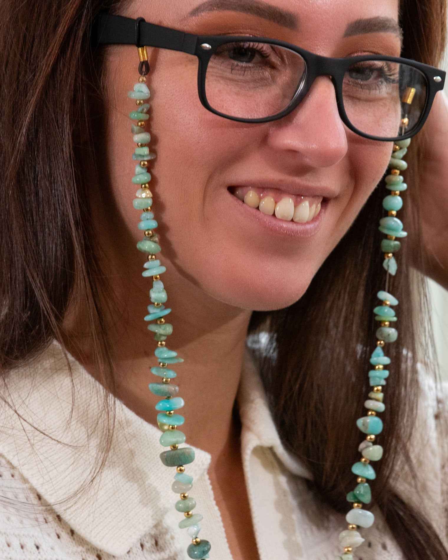 TABOO brillenkoord STONE Mint