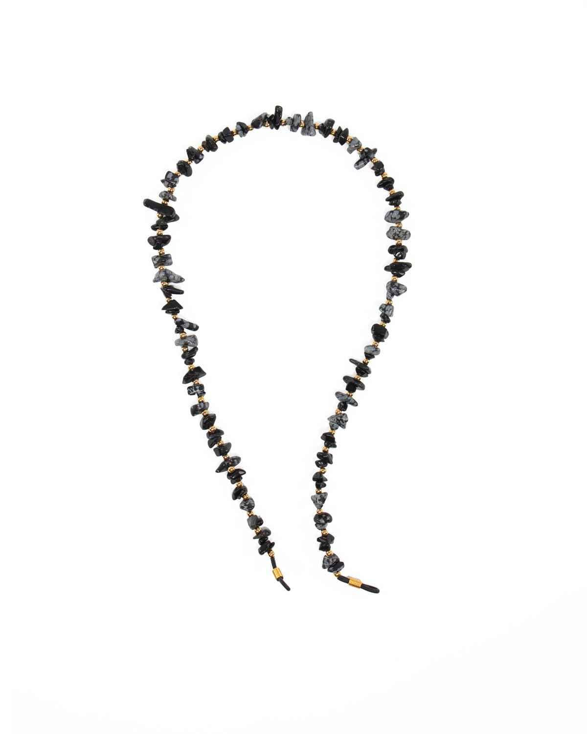 TABOO brillenkoord STONE Zwart